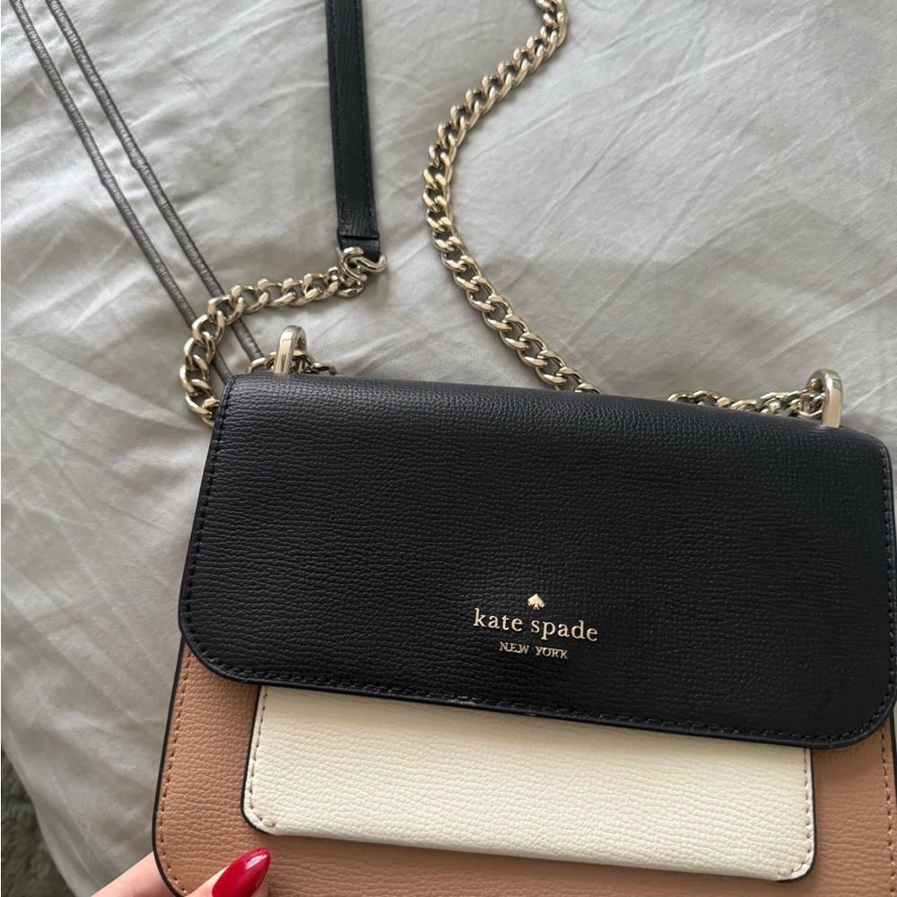 Kate Spade Black and Beige Women's Bag
